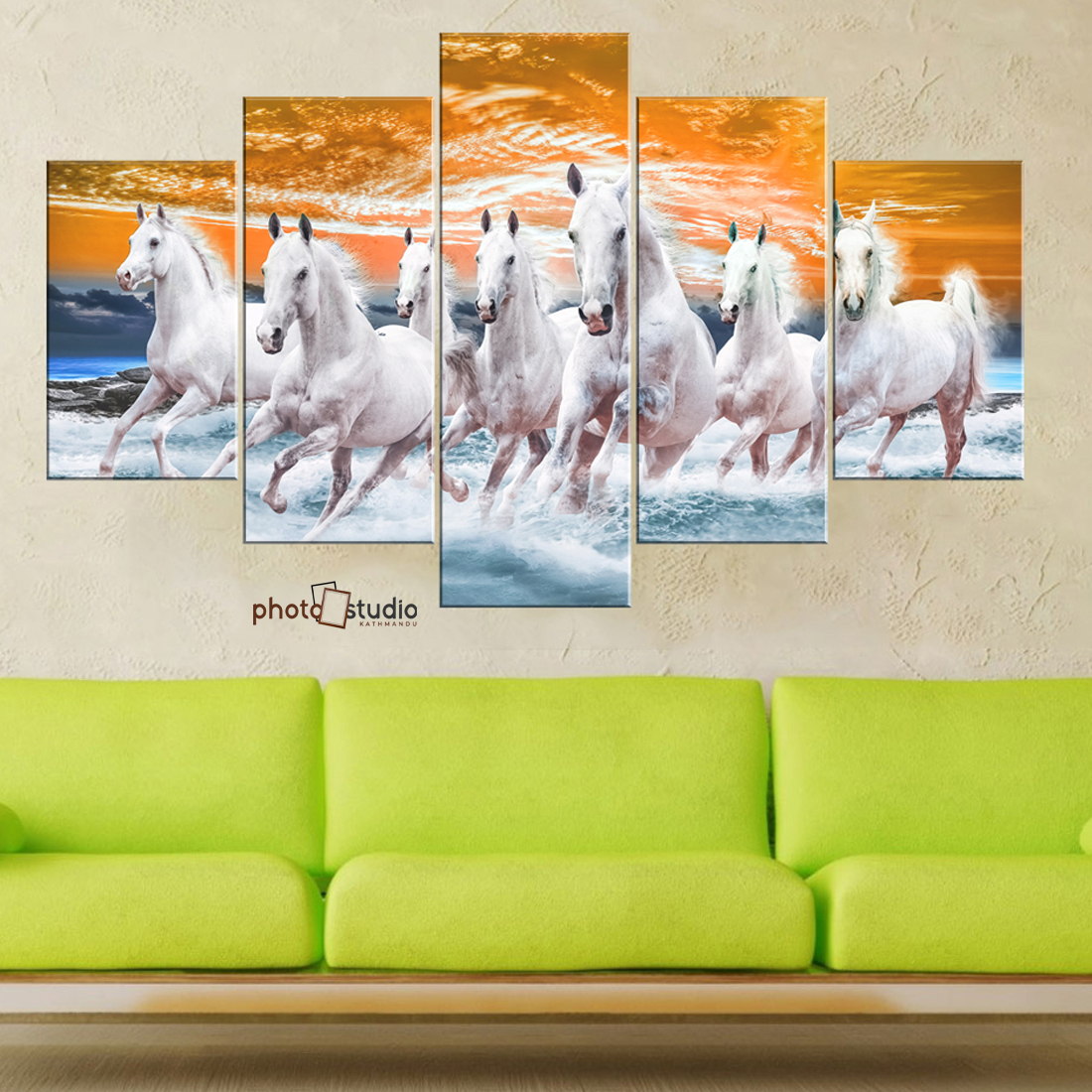 Horse Canvas Painting