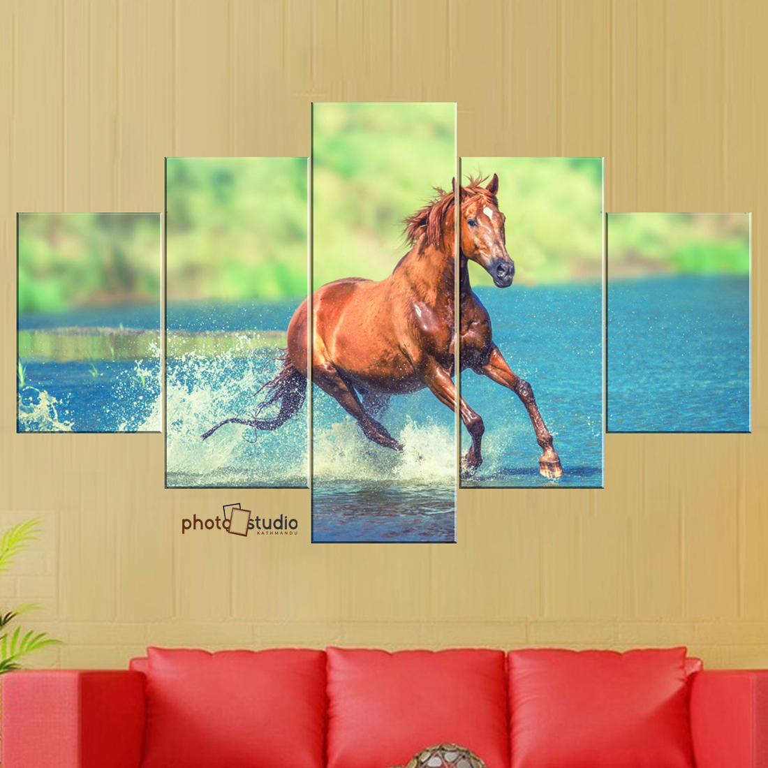 Horse Canvas Painting