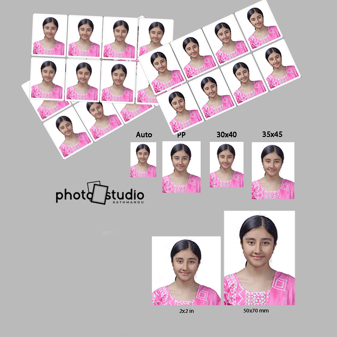 Visa Size Photo Printing