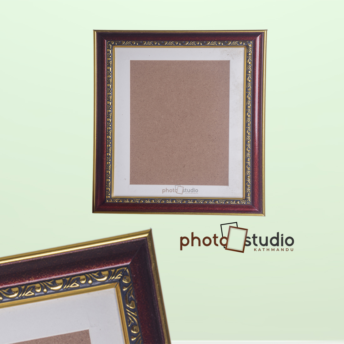 Golden A5 Photo Frame